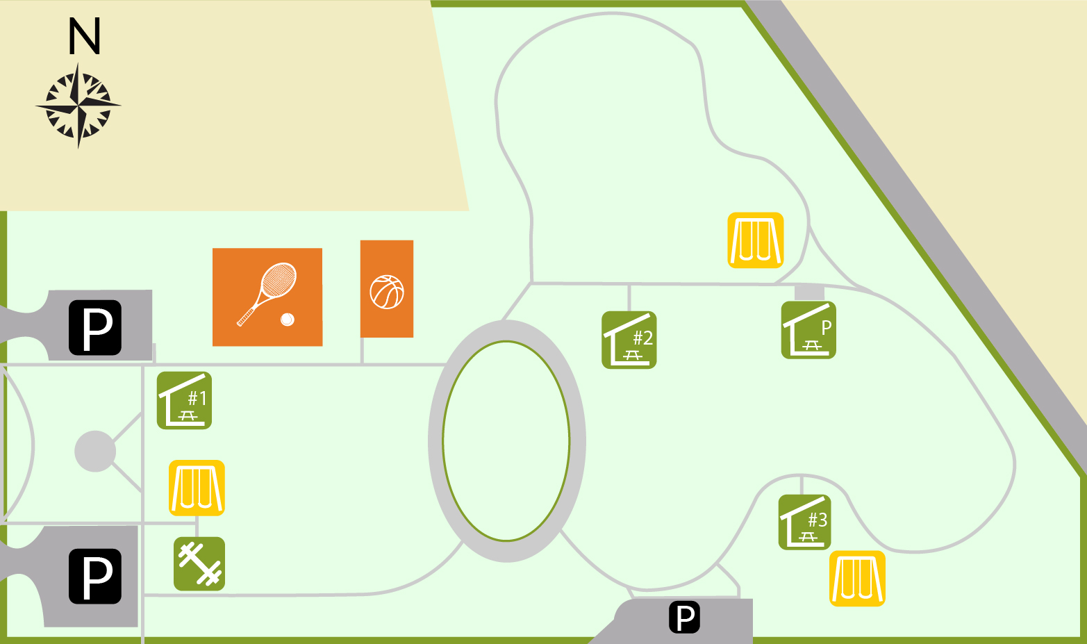 Riviera Campus Map