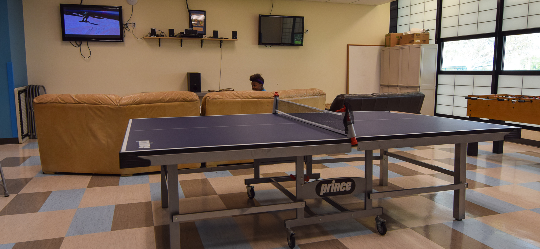Campbell Park Teen Room with table tennis